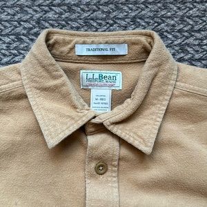 LL Bean Chamois Cloth Shirt